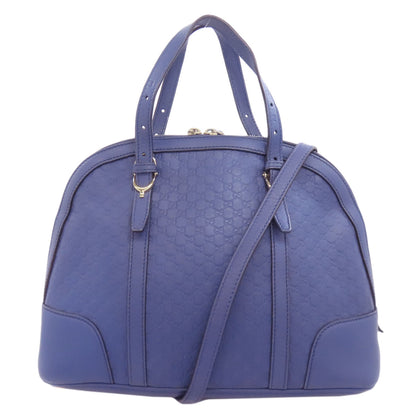 GUCCI 309617 GG Signature Microsima 2WAY Handbag Leather Ladies [Used]