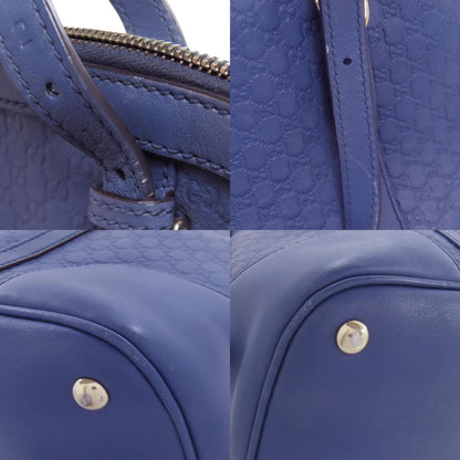 GUCCI 309617 GG Signature Microsima 2WAY Handbag Leather Ladies [Used]