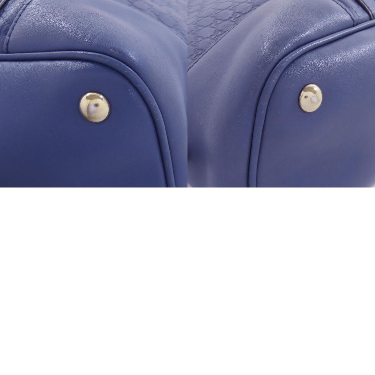 GUCCI 309617 GG Signature Microsima 2WAY Handbag Leather Ladies [Used]