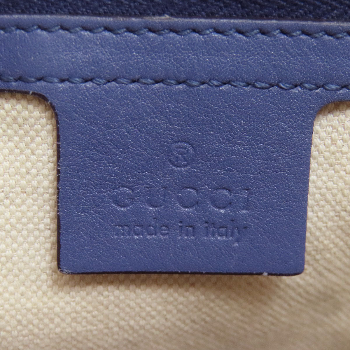 GUCCI 309617 GG Signature Microsima 2WAY Handbag Leather Ladies [Used]