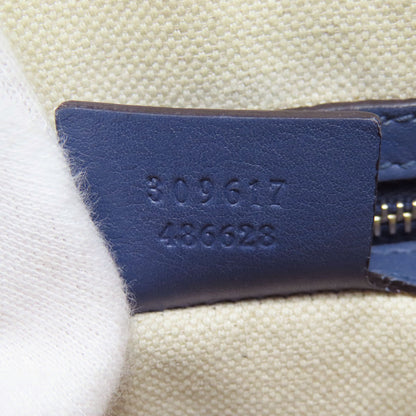 GUCCI 309617 GG Signature Microsima 2WAY Handbag Leather Ladies [Used]