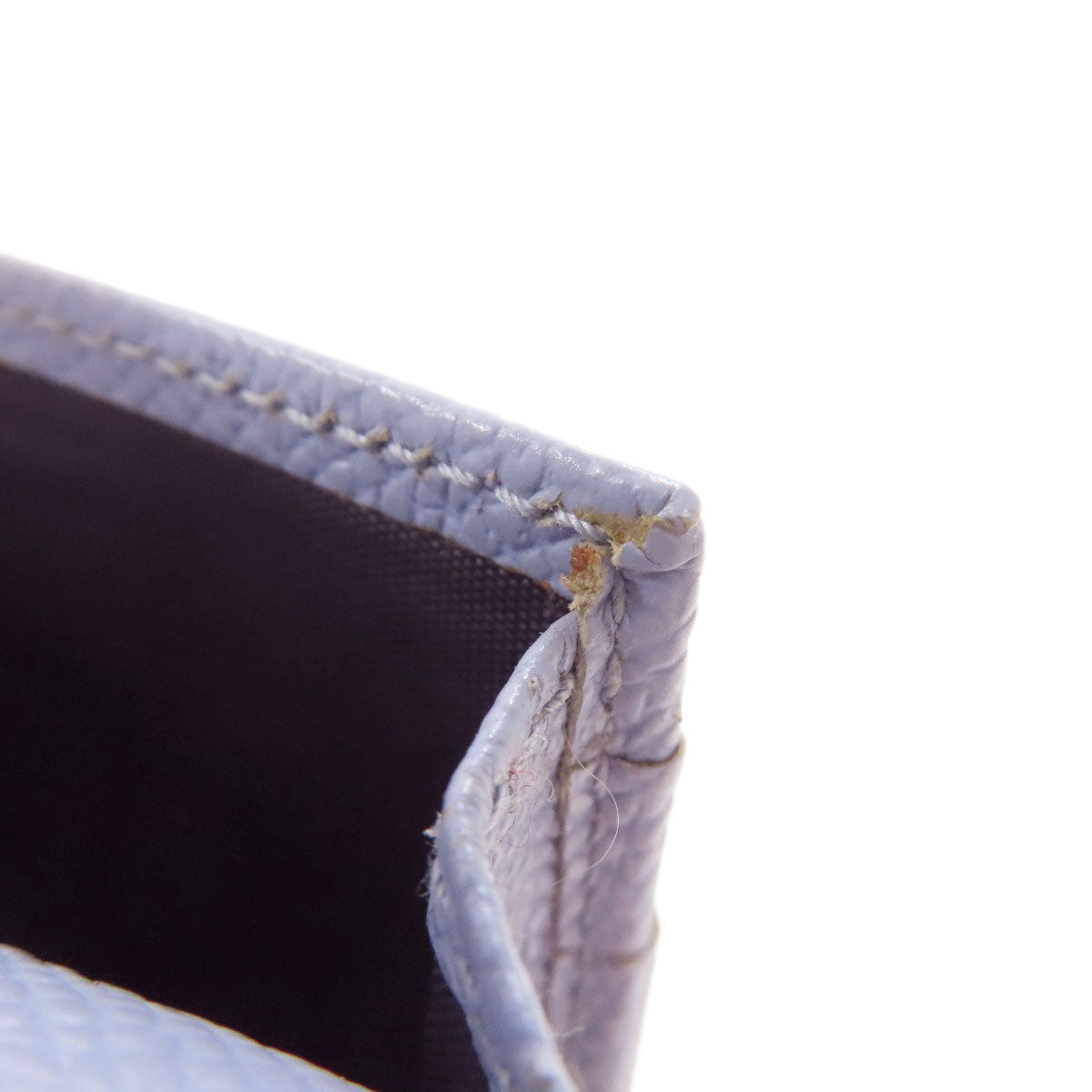 CHRISTIAN DIOR flour Card Case Leather Ladies [Used]