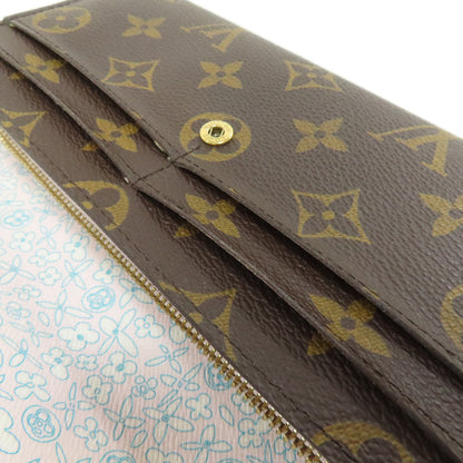 LOUIS VUITTON M60232 Portefeiulle Â· Sarah Fullri Long wallet (with coin pocket) Monogram canvas Ladies [Used]