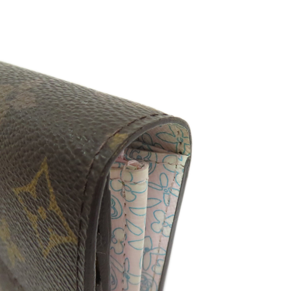 LOUIS VUITTON M60232 Portefeiulle Â· Sarah Fullri Long wallet (with coin pocket) Monogram canvas Ladies [Used]