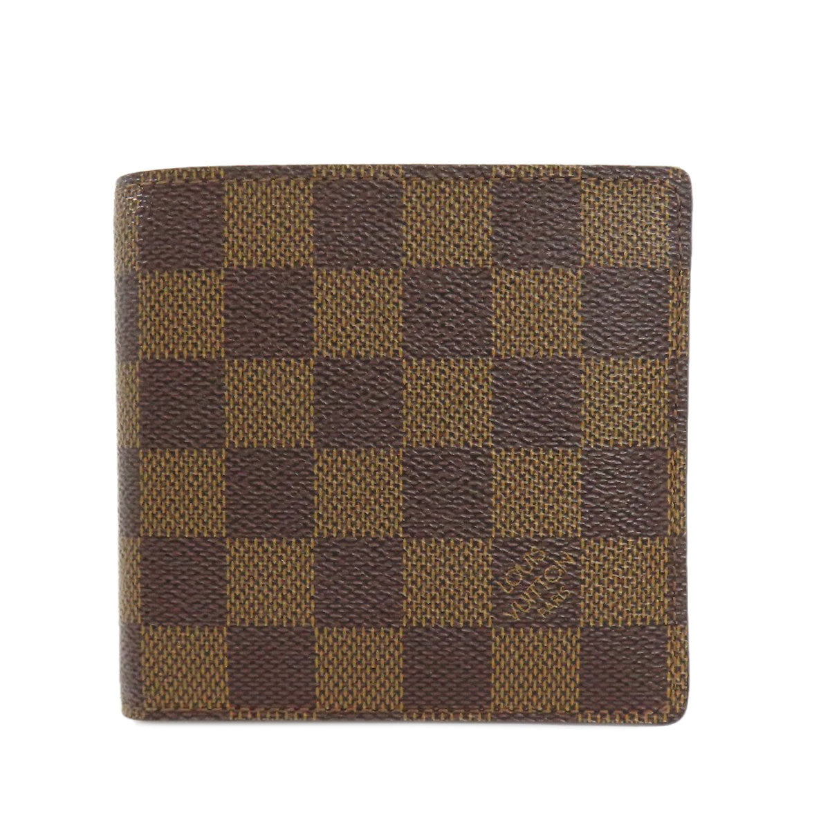 LOUIS VUITTON N61675 Portefeiulle・Marco Bifold Wallet with Coin Pocket Damier canvas Ladies [Used]