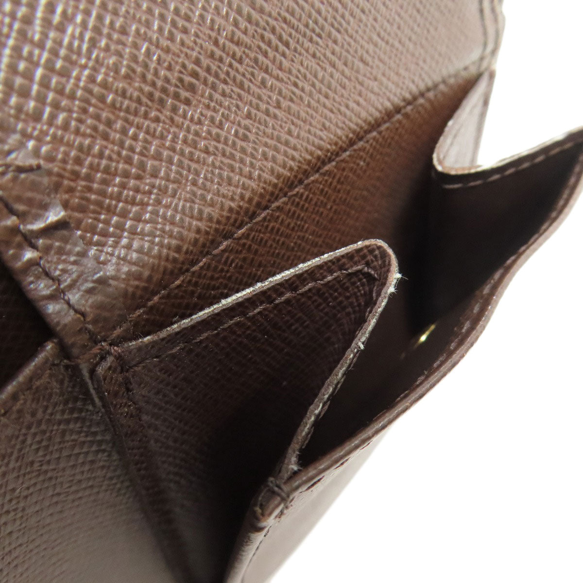 LOUIS VUITTON N61675 Portefeiulle・Marco Bifold Wallet with Coin Pocket Damier canvas Ladies [Used]