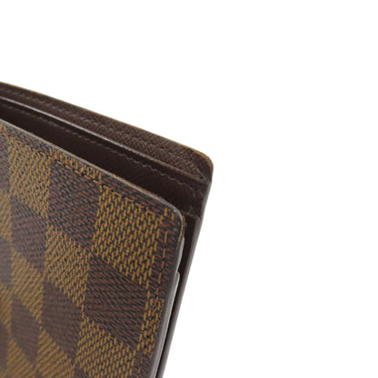 LOUIS VUITTON N61675 Portefeiulle・Marco Bifold Wallet with Coin Pocket Damier canvas Ladies [Used]