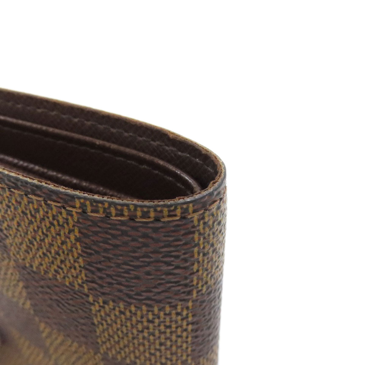 LOUIS VUITTON N61675 Portefeiulle・Marco Bifold Wallet with Coin Pocket Damier canvas Ladies [Used]