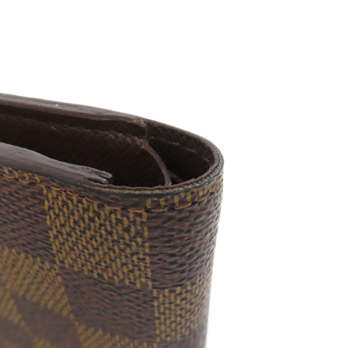 LOUIS VUITTON N61675 Portefeiulle・Marco Bifold Wallet with Coin Pocket Damier canvas Ladies [Used]