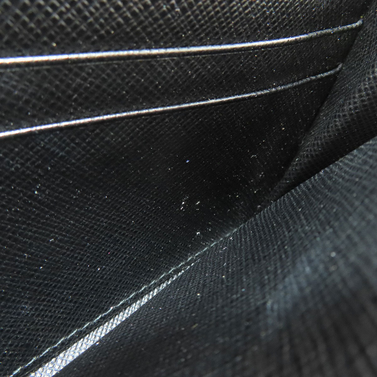 PRADA logo Long wallet (with coin pocket) Safiano Ladies [Used]