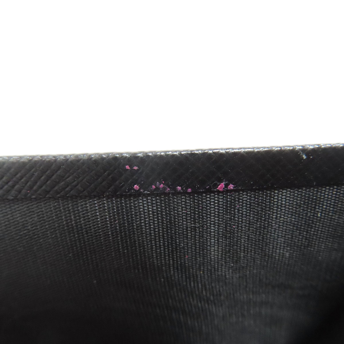 PRADA logo Long wallet (with coin pocket) Safiano Ladies [Used]