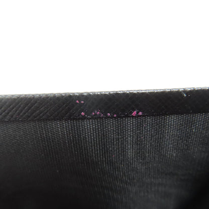 PRADA logo Long wallet (with coin pocket) Safiano Ladies [Used]