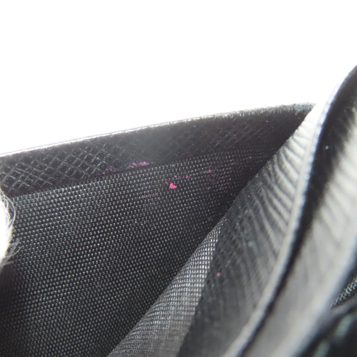 PRADA logo Long wallet (with coin pocket) Safiano Ladies [Used]