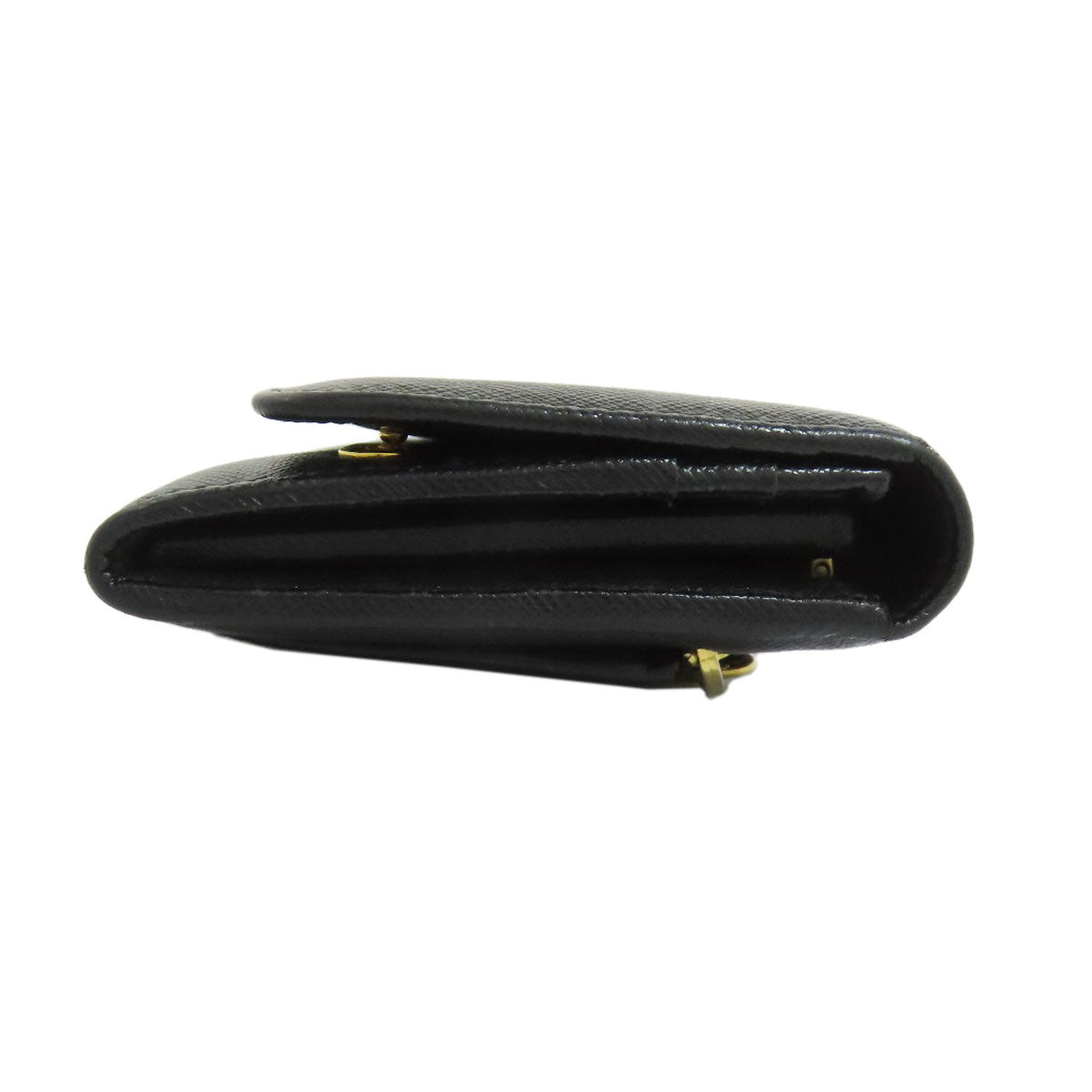 PRADA logo Long wallet (with coin pocket) Safiano Ladies [Used]