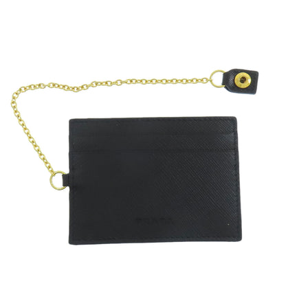 PRADA logo Long wallet (with coin pocket) Safiano Ladies [Used]