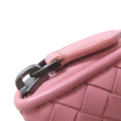 BOTTEGA VENETA   Intrecciato Long wallet (with coin pocket)  Leather Ladies [Used]