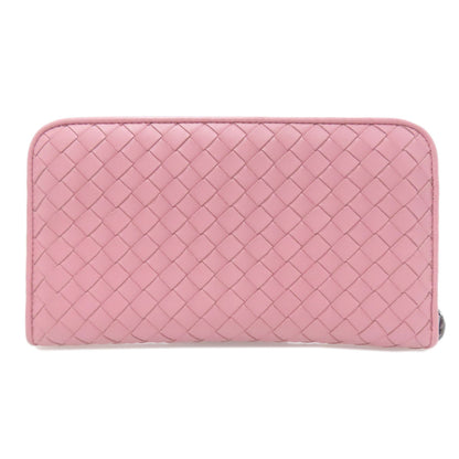 BOTTEGA VENETA   Intrecciato Long wallet (with coin pocket)  Leather Ladies [Used]