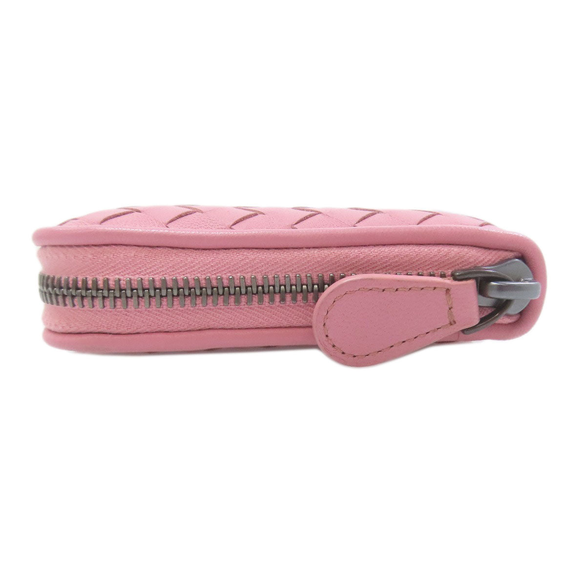 BOTTEGA VENETA   Intrecciato Long wallet (with coin pocket)  Leather Ladies [Used]