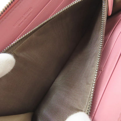 BOTTEGA VENETA   Intrecciato Long wallet (with coin pocket)  Leather Ladies [Used]