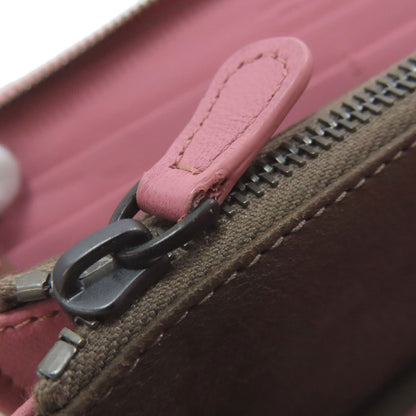 BOTTEGA VENETA   Intrecciato Long wallet (with coin pocket)  Leather Ladies [Used]