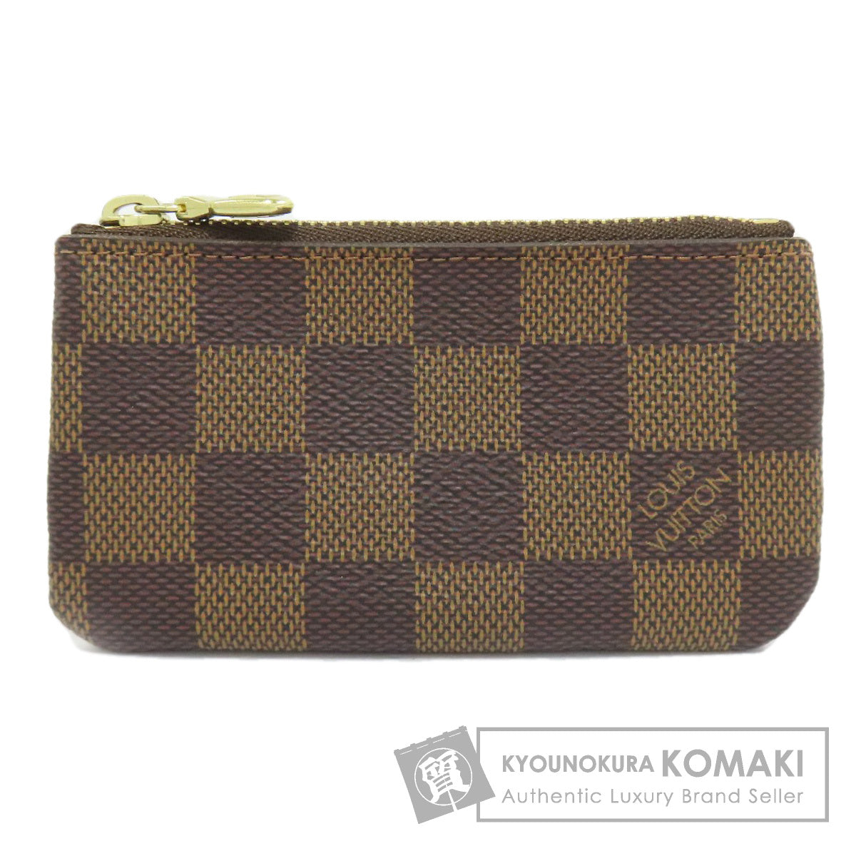 LOUIS VUITTON N62658 Pochette Kle coin purse Damier canvas Ladies [Used]
