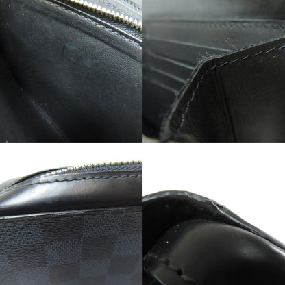 LOUIS VUITTON N41590 Zippy XL Long wallet (with coin pocket) Damier canvas Ladies [Used]
