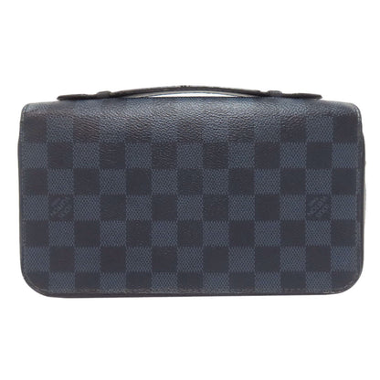 LOUIS VUITTON N41590 Zippy XL Long wallet (with coin pocket) Damier canvas Ladies [Used]