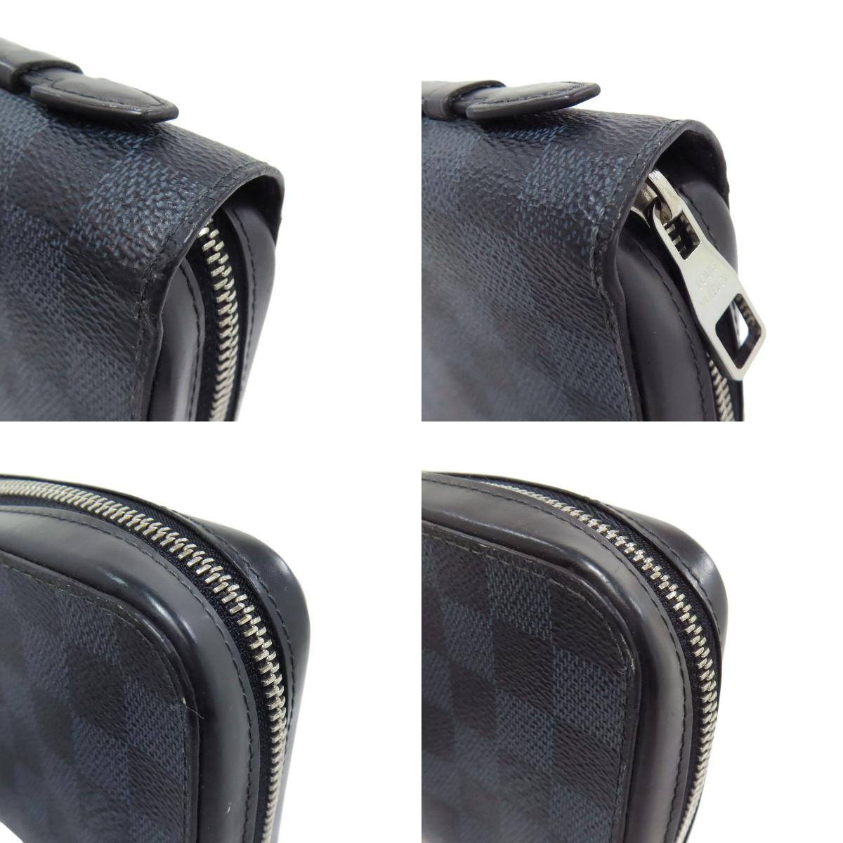 LOUIS VUITTON N41590 Zippy XL Long wallet (with coin pocket) Damier canvas Ladies [Used]