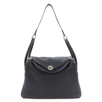HERMES Lindy 30 SilverHardware Handbag Taurillon Clemence Ladies [Used]