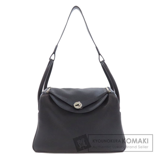 HERMES Lindy 30 SilverHardware Handbag Taurillon Clemence Ladies [Used]