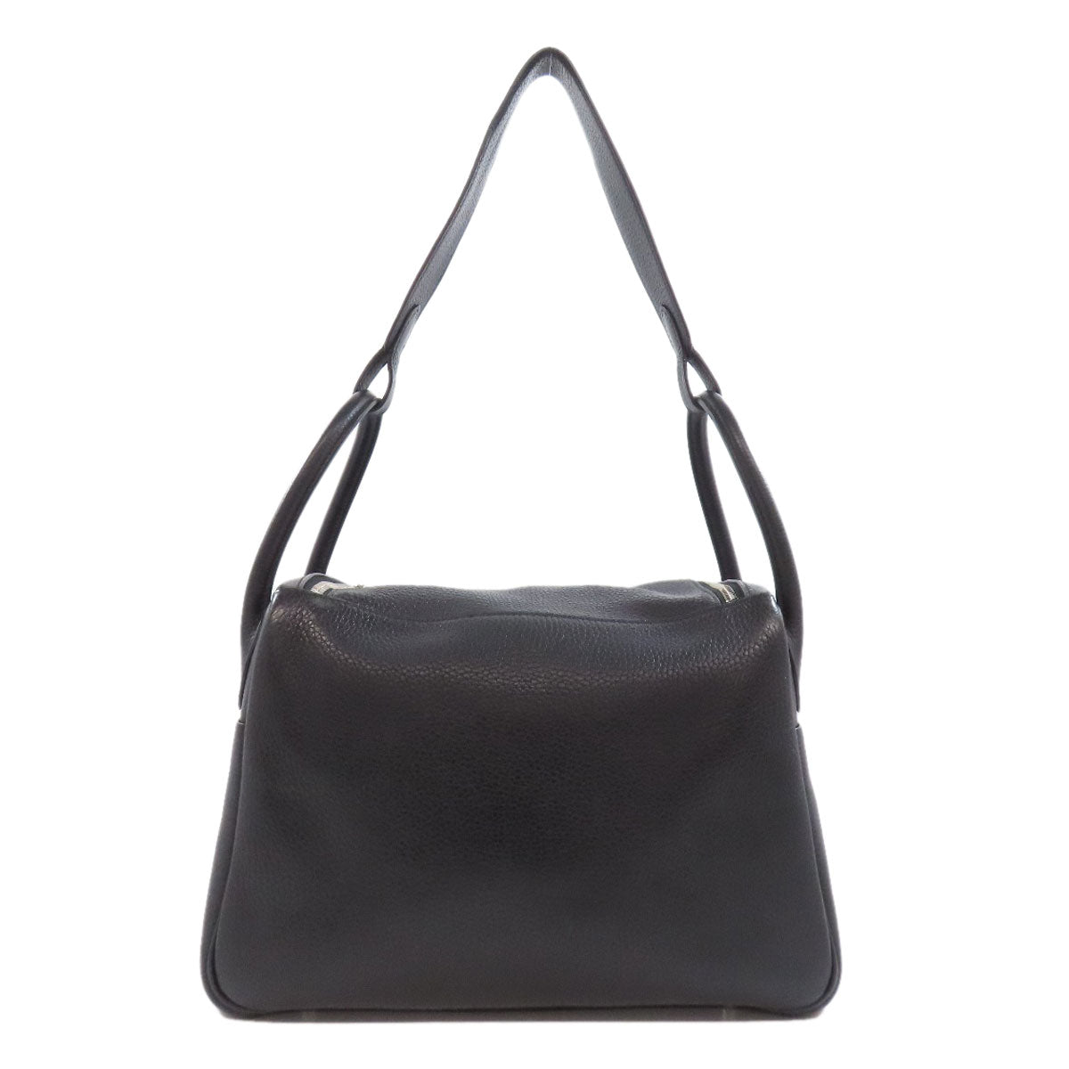 HERMES Lindy 30 SilverHardware Handbag Taurillon Clemence Ladies [Used]