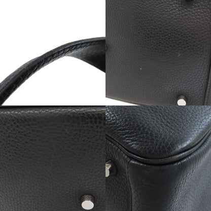 HERMES Lindy 30 SilverHardware Handbag Taurillon Clemence Ladies [Used]