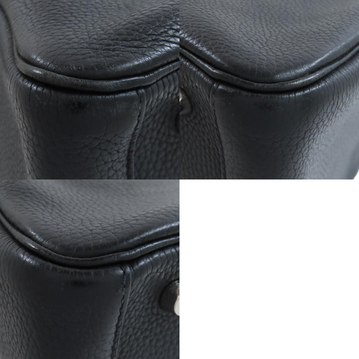 HERMES Lindy 30 SilverHardware Handbag Taurillon Clemence Ladies [Used]