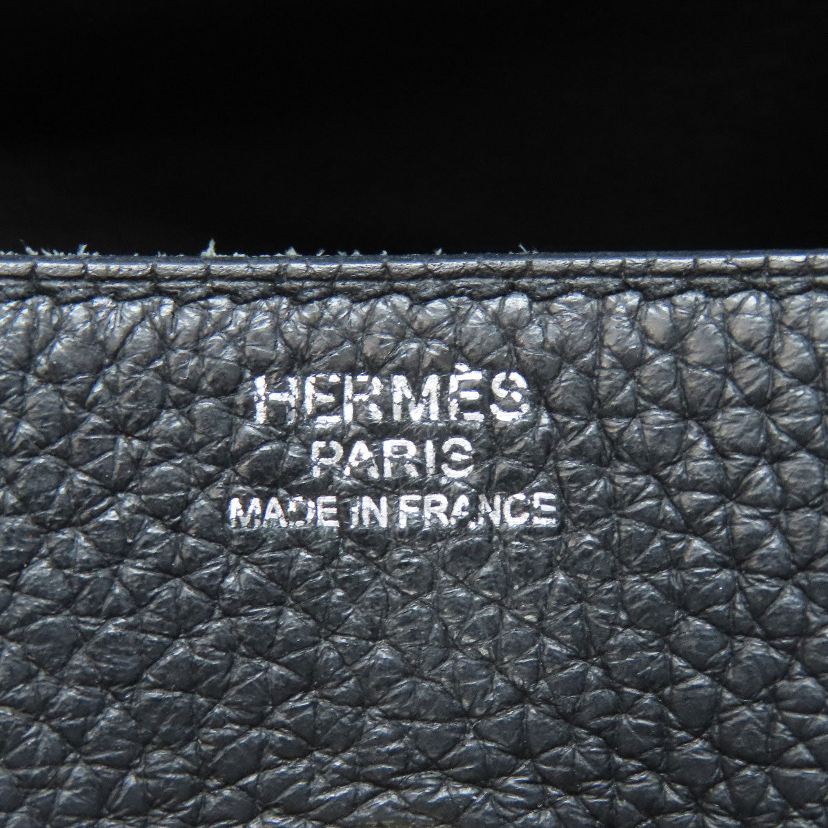HERMES Lindy 30 SilverHardware Handbag Taurillon Clemence Ladies [Used]
