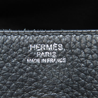 HERMES Lindy 30 SilverHardware Handbag Taurillon Clemence Ladies [Used]