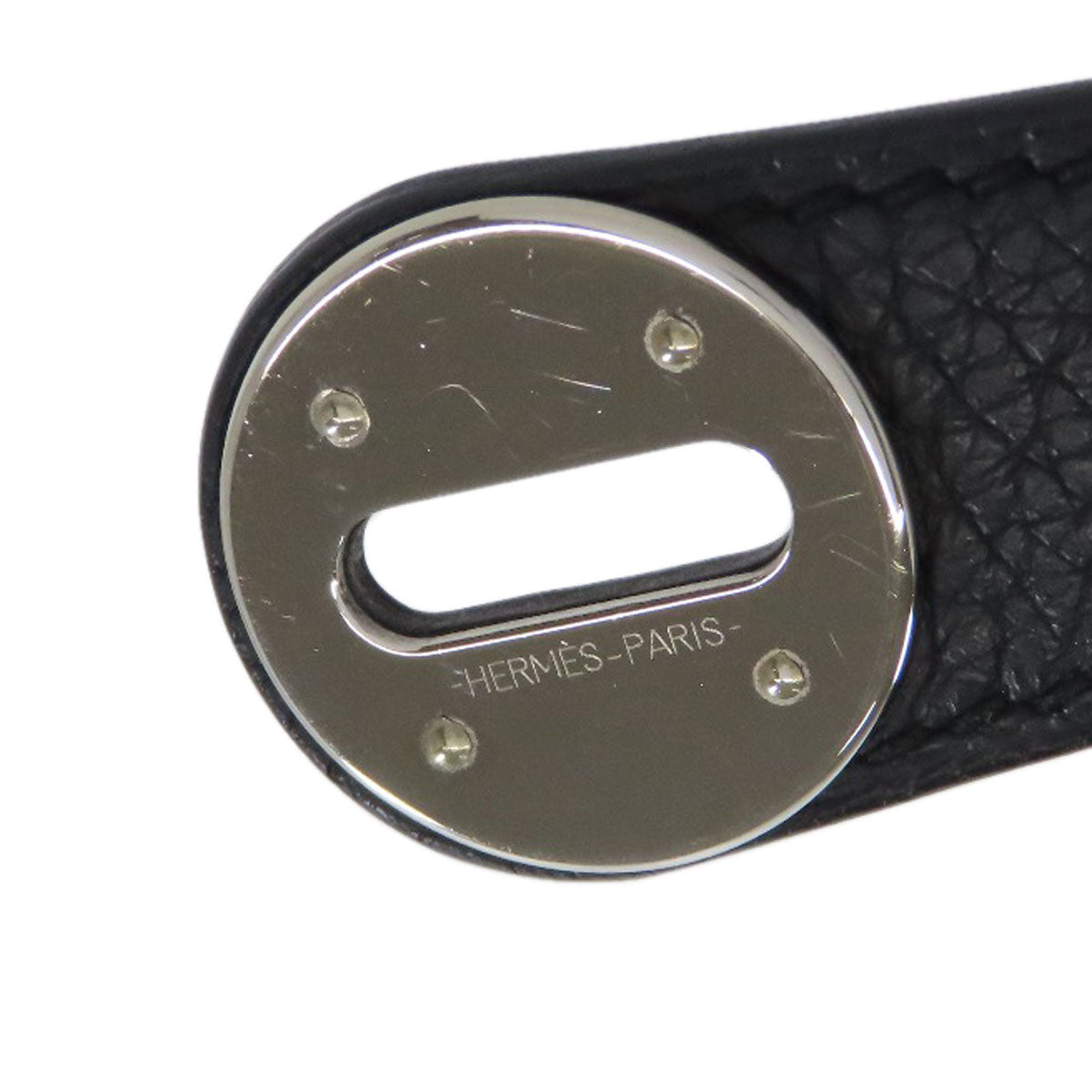 HERMES Lindy 30 SilverHardware Handbag Taurillon Clemence Ladies [Used]