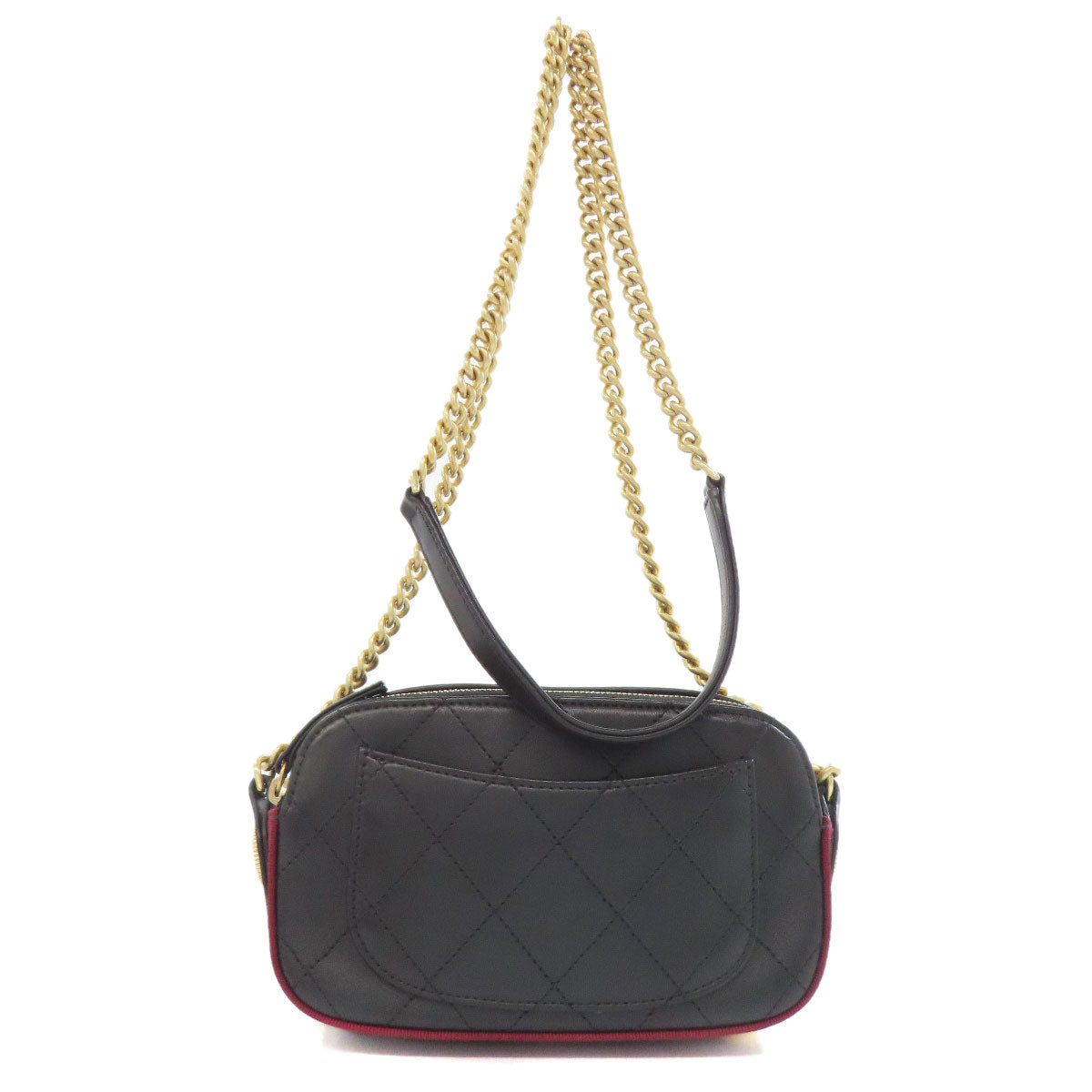 CHANEL ChainShoulder Matelasse GoldHardware Shoulder Bag Calf Ladies [Used]