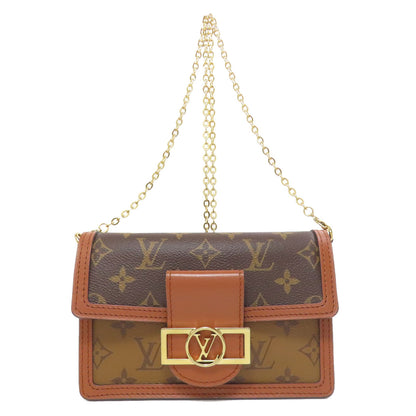 LOUIS VUITTON M68746 Portefeiulle Dauphine Shoulder Bag Monogram reverse Ladies [Used]