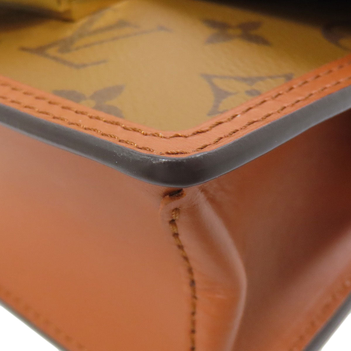 LOUIS VUITTON M68746 Portefeiulle Dauphine Shoulder Bag Monogram reverse Ladies [Used]