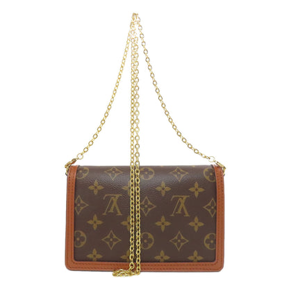 LOUIS VUITTON M68746 Portefeiulle Dauphine Shoulder Bag Monogram reverse Ladies [Used]