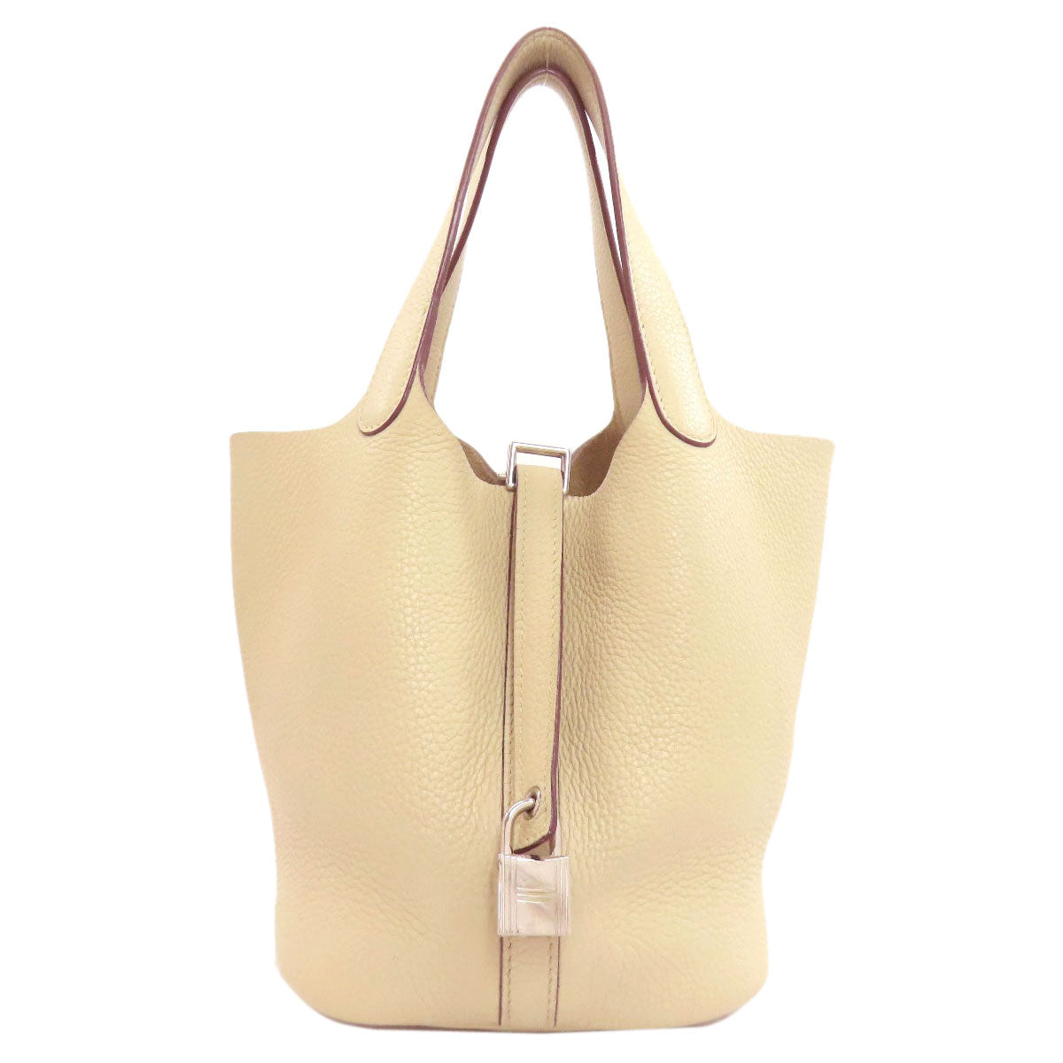 HERMES Picotin Lock PM SilverHardware Handbag Taurillon Clemence Ladies [Used]