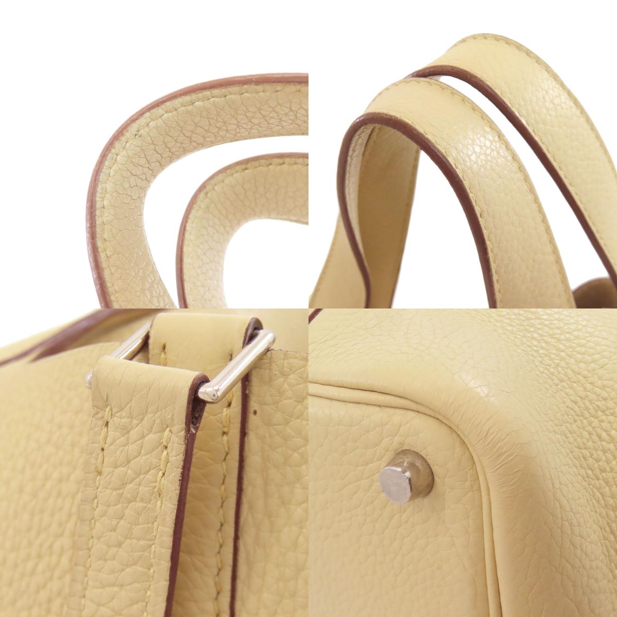 HERMES Picotin Lock PM SilverHardware Handbag Taurillon Clemence Ladies [Used]