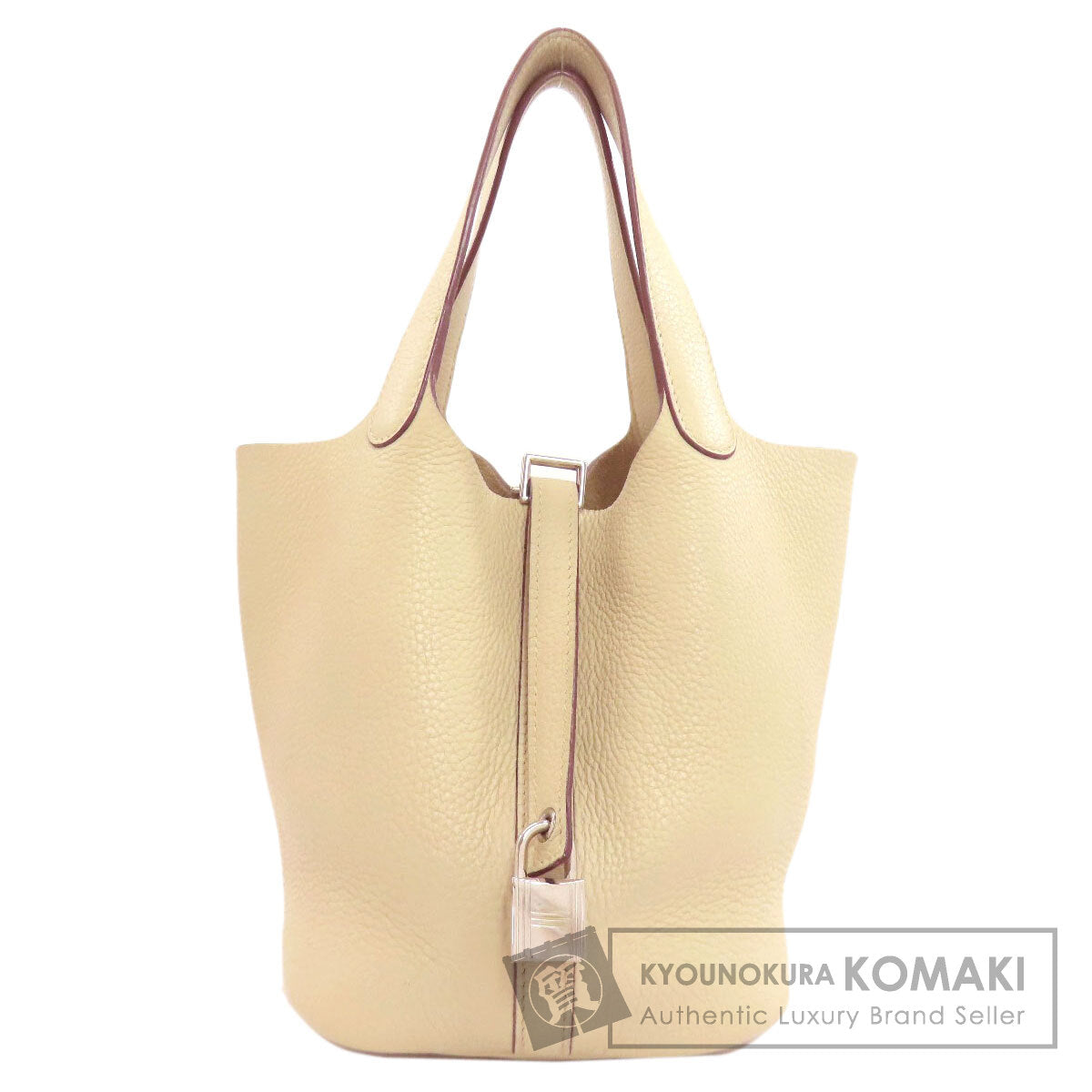 HERMES Picotin Lock PM SilverHardware Handbag Taurillon Clemence Ladies [Used]