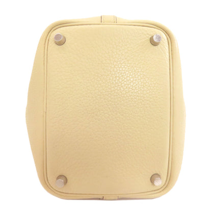 HERMES Picotin Lock PM SilverHardware Handbag Taurillon Clemence Ladies [Used]