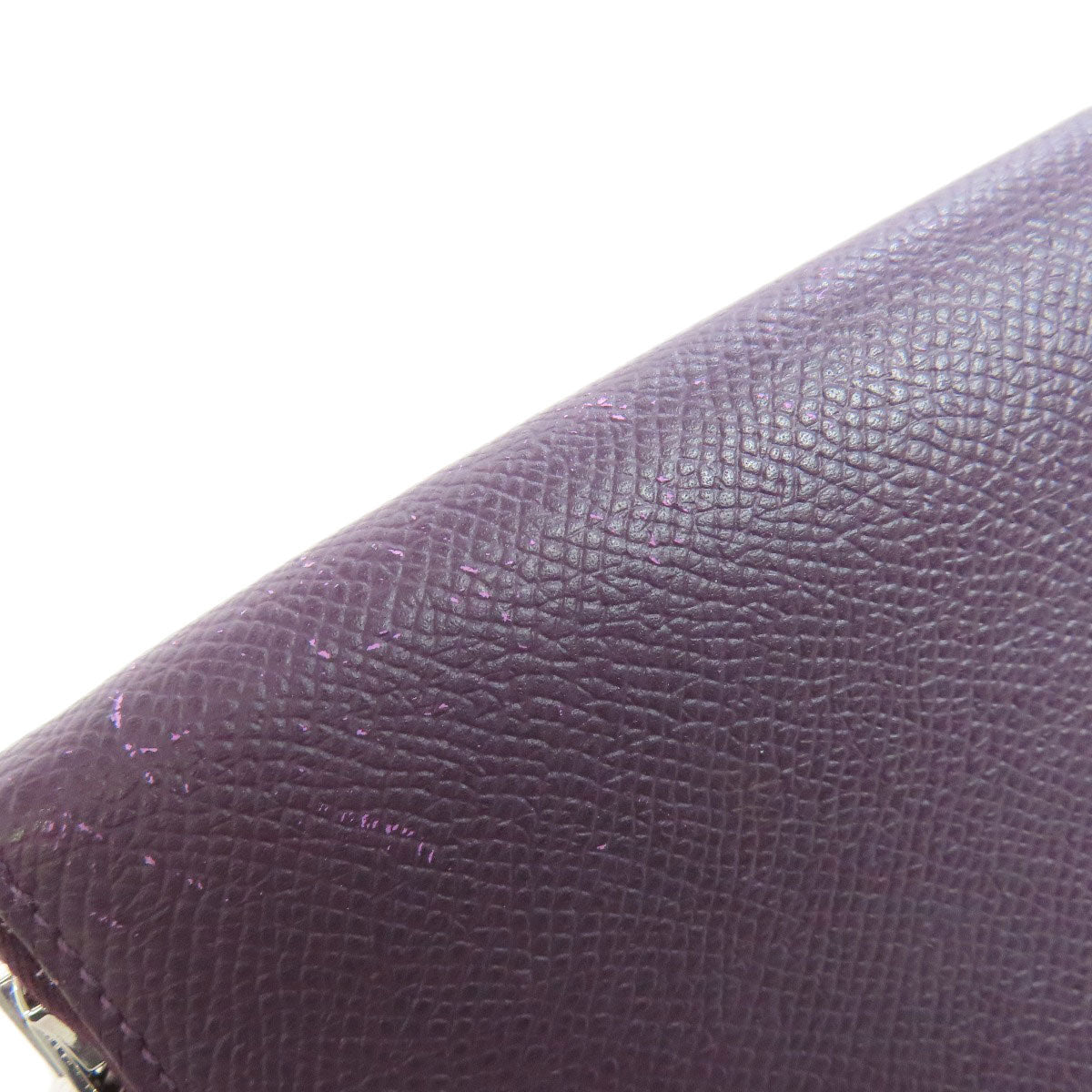 HERMES Azap Silkin Long SilverHardware Long wallet (with coin pocket) Epsom Ladies [Used]