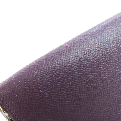 HERMES Azap Silkin Long SilverHardware Long wallet (with coin pocket) Epsom Ladies [Used]