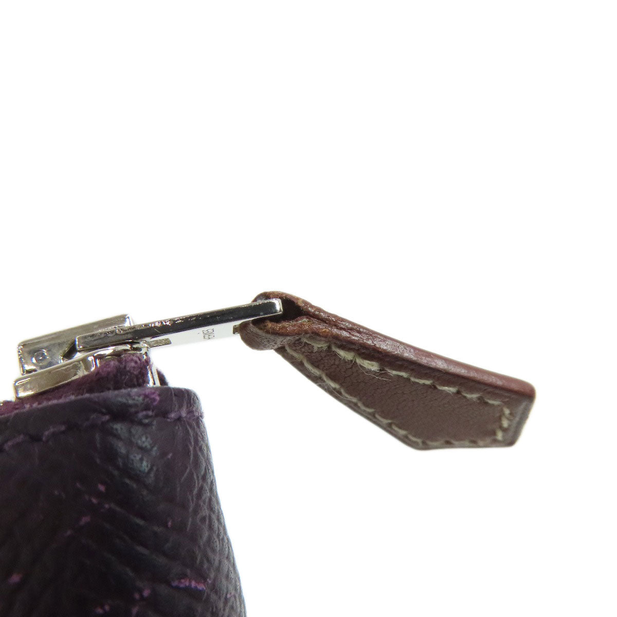 HERMES Azap Silkin Long SilverHardware Long wallet (with coin pocket) Epsom Ladies [Used]