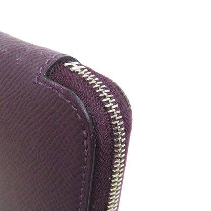 HERMES Azap Silkin Long SilverHardware Long wallet (with coin pocket) Epsom Ladies [Used]