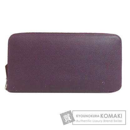 HERMES Azap Silkin Long SilverHardware Long wallet (with coin pocket) Epsom Ladies [Used]