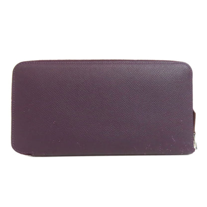 HERMES Azap Silkin Long SilverHardware Long wallet (with coin pocket) Epsom Ladies [Used]